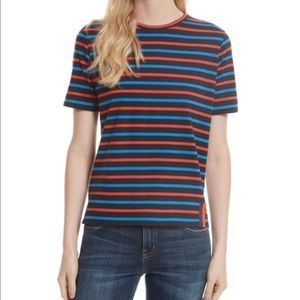 Kule Modern Stripe Cotton Tee